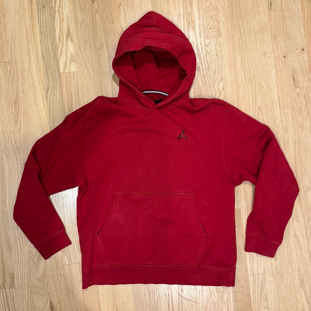Jordan Men's Size L Red Hoodie